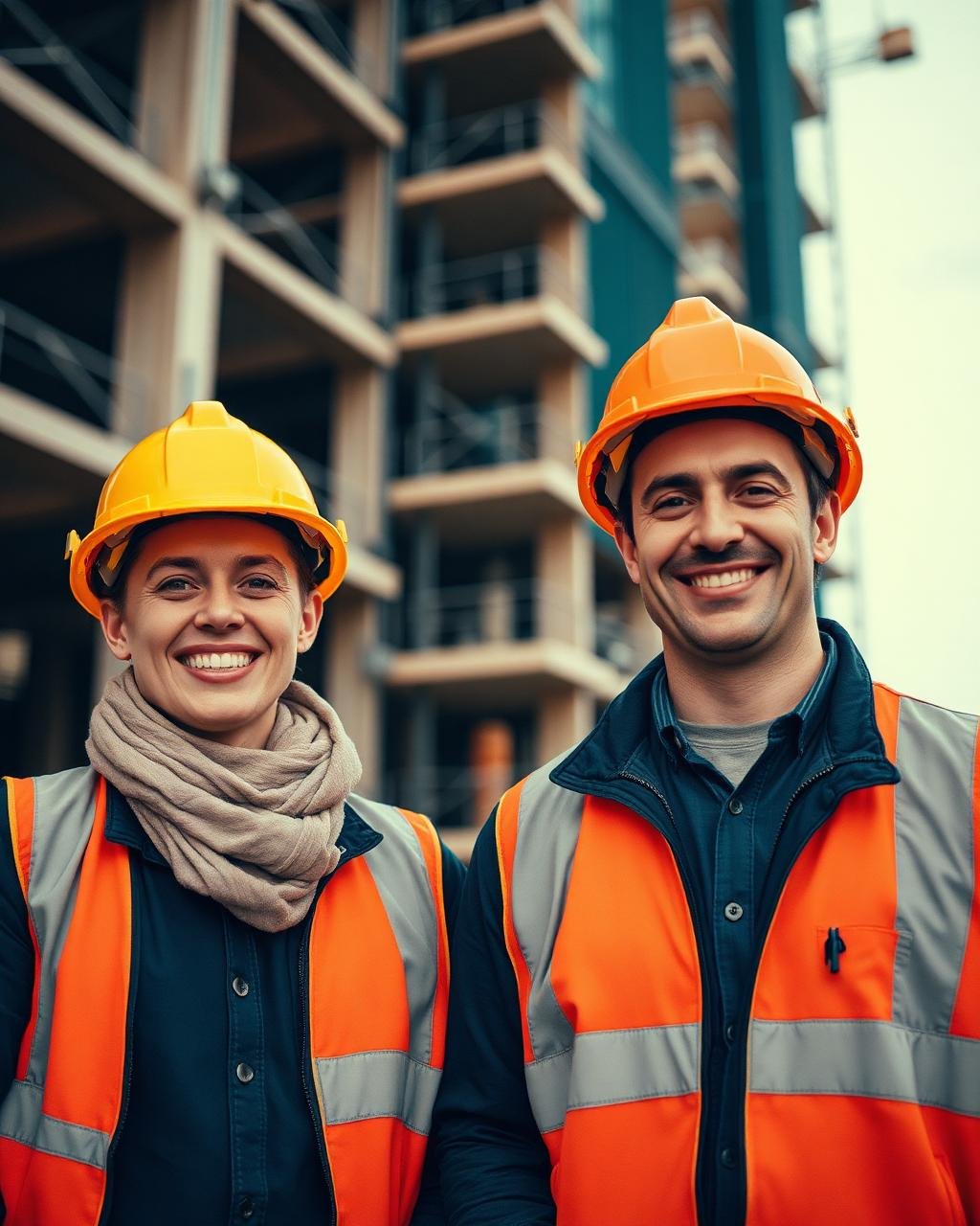 LLABY LTD site team at a commercial construction project